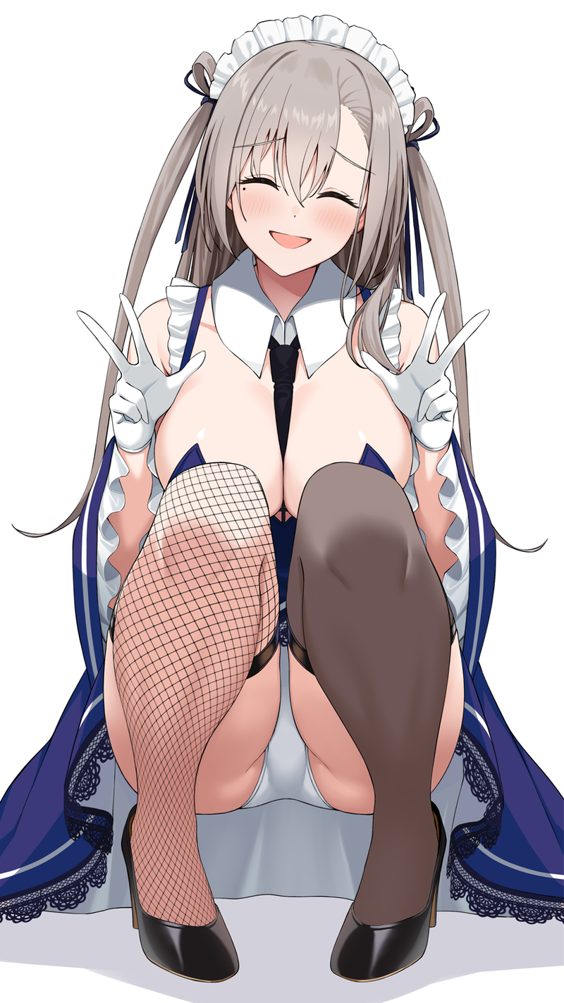 【二次】ピースサインをしている女の子たちのエロ画像 Part２７