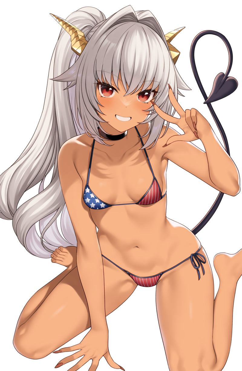 【二次】ピースサインをしている女の子たちのエロ画像 Part２７