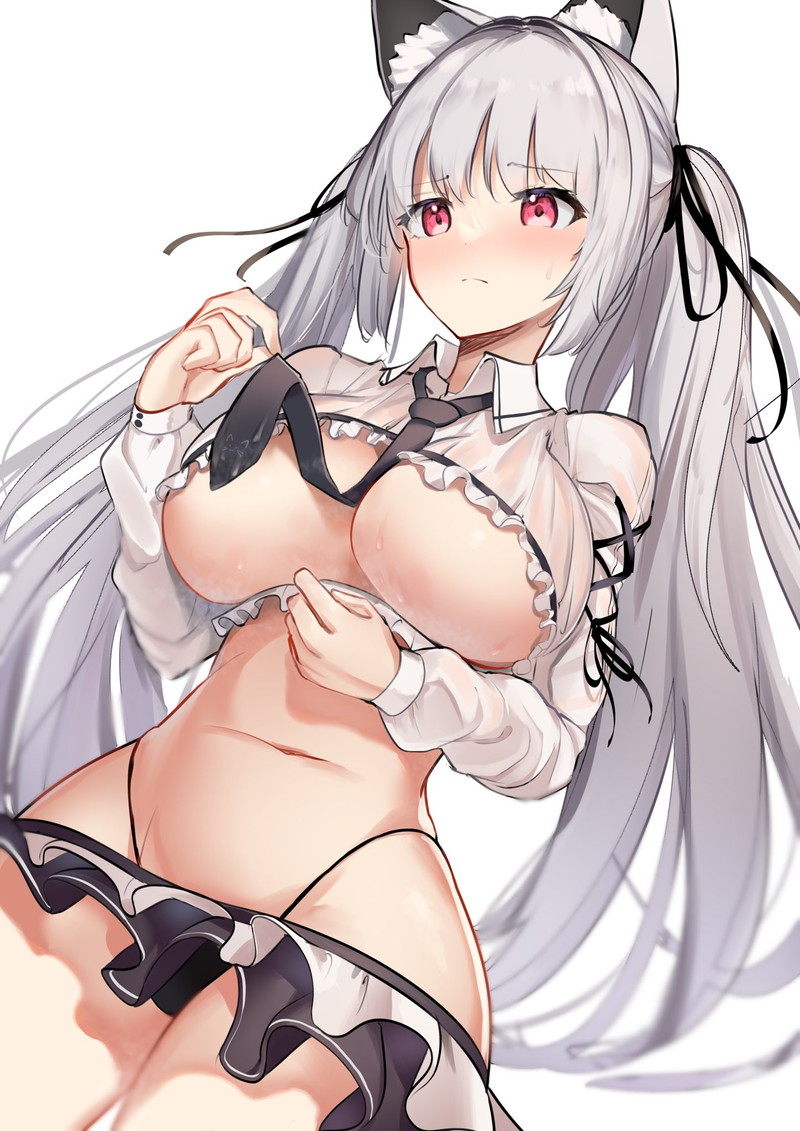 【二次】おっぱいの重みが伝わりそうな下乳、乳袋画像 Part３０