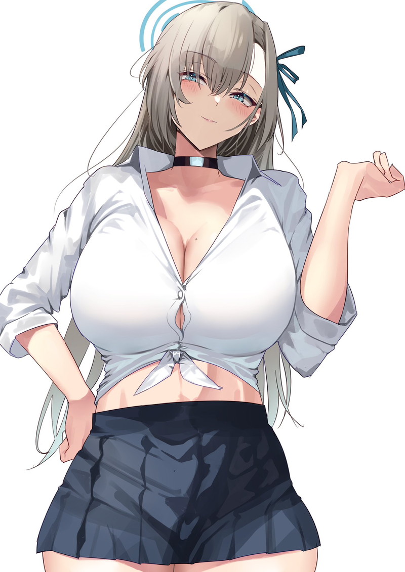 【二次】胸元パツパツな着衣おっぱい画像 Part３９