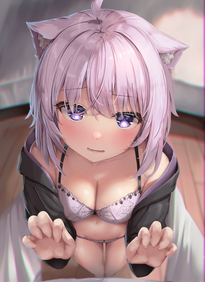 【二次】紫髪の女の子のエロ画像 Part３０