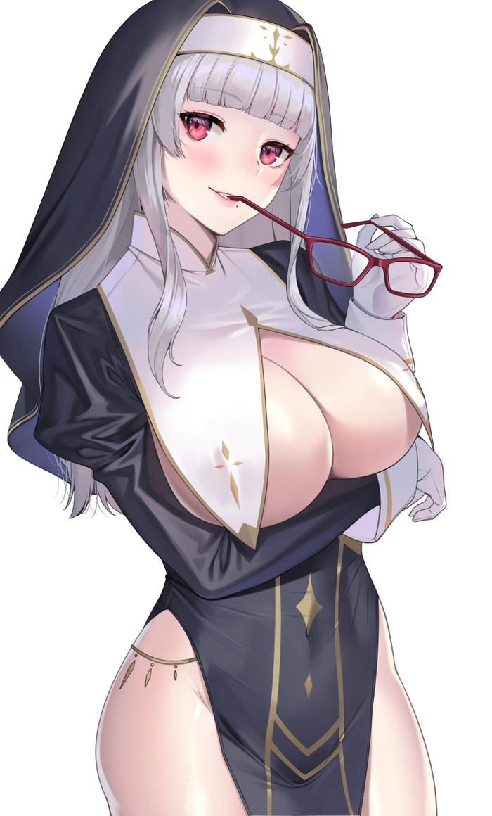 【二次】メガネをかけた女の子のエロ画像 Part３３