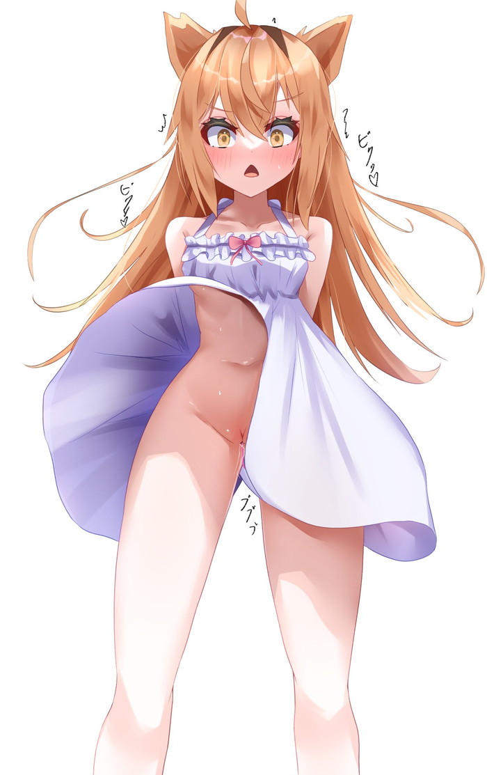 【二次】パンツを履いていないノーパン状態の女の子の画像 Part２３