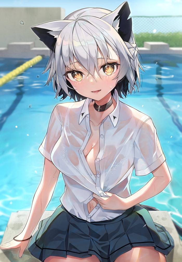 【二次】猫耳、狐耳などが生えたケモミミっ娘たちのエロ画像 Part７８