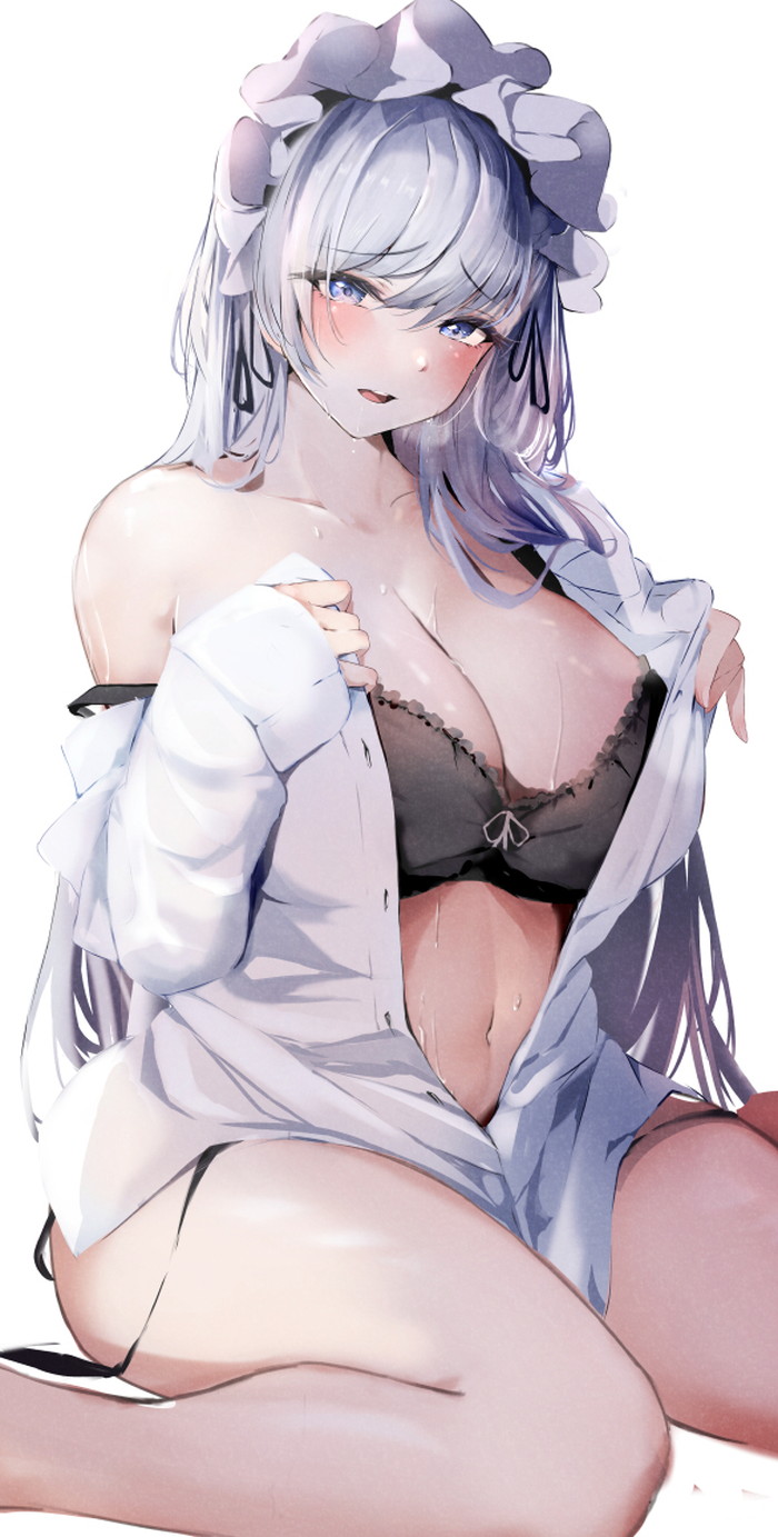 【二次】白髪、銀髪の女の子のエロ画像 Part５９