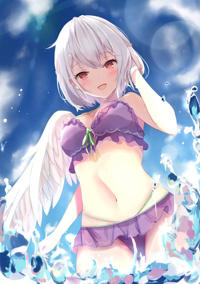 【二次】白髪、銀髪の女の子のエロ画像 Part５９