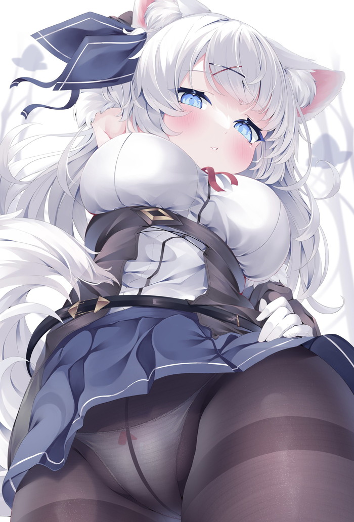 【二次】白髪、銀髪の女の子のエロ画像 Part５９