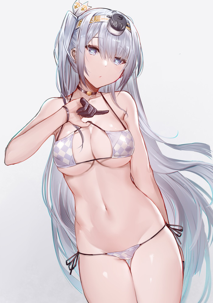 【二次】白髪、銀髪の女の子のエロ画像 Part５９