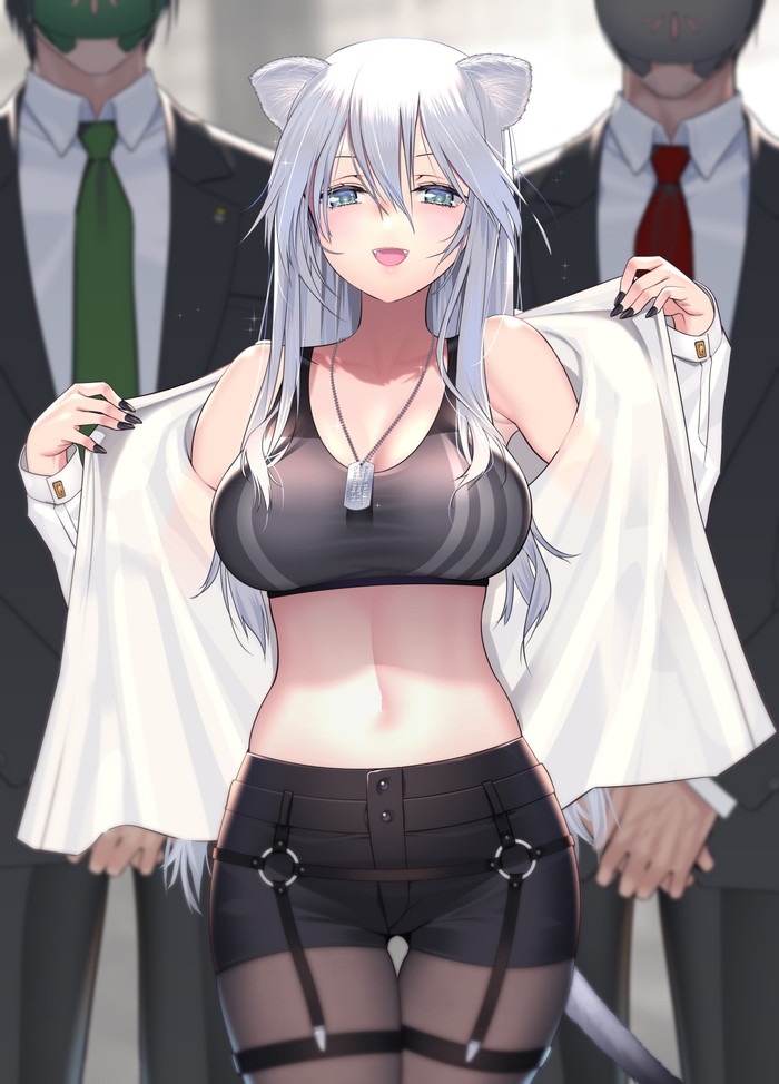【二次】白髪、銀髪の女の子のエロ画像 Part５９