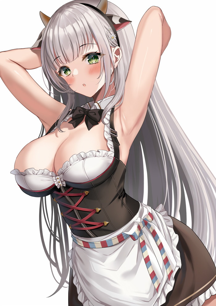 【二次】白髪、銀髪の女の子のエロ画像 Part５９