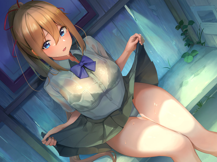 【二次】衣服に包まれた着衣おっぱいに興奮するエロ画像 Part１