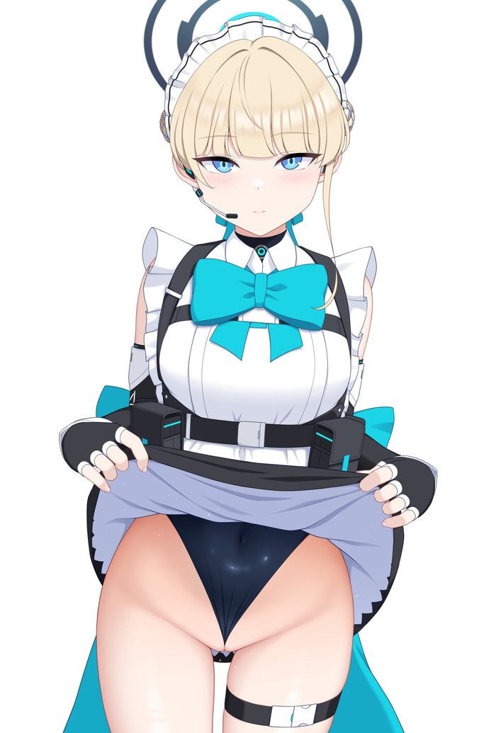 【二次】服を持ち上げて色々見せてくれるたくし上げエロ画像 Part５