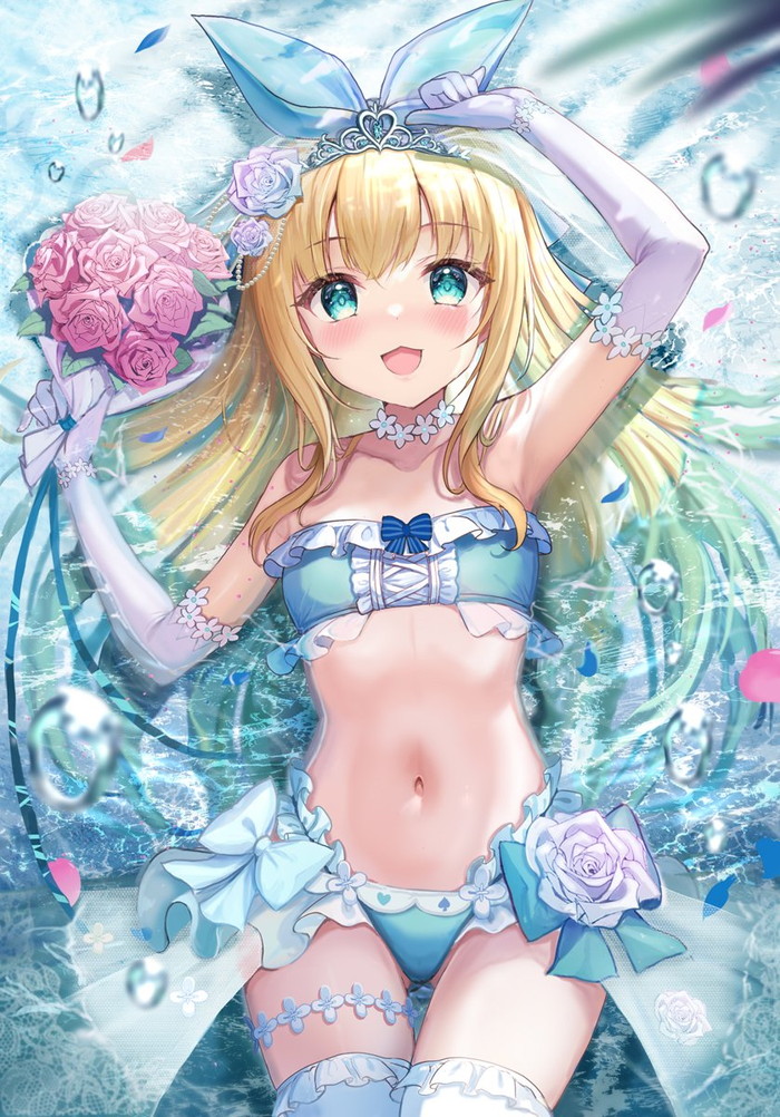 【二次】ウエディングドレス、セクシードレスのエロ画像 Part１１