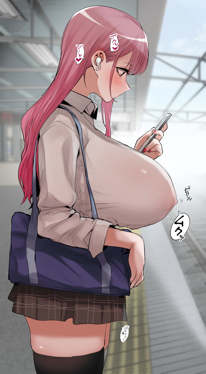【二次】透け乳首やポッチがエロいノーブラ画像 Part２０