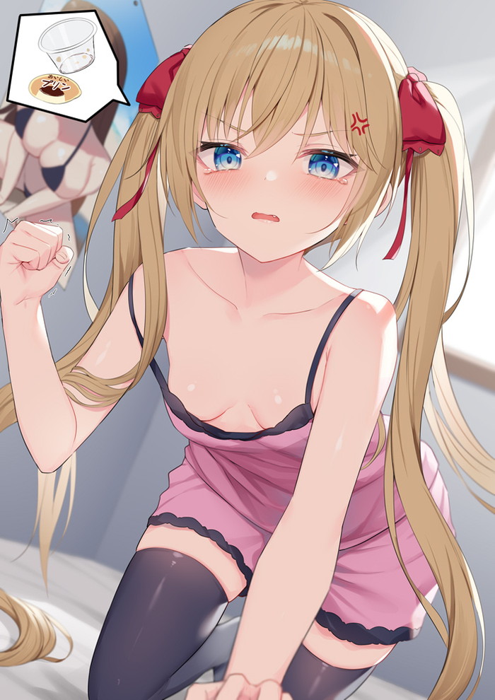 【二次】透け乳首やポッチがエロいノーブラ画像 Part２０