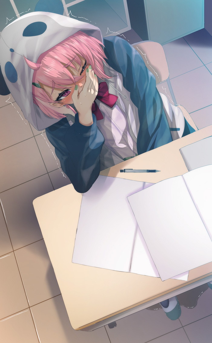 【二次】ピンク色の髪の女の子のエロ画像 Part４５