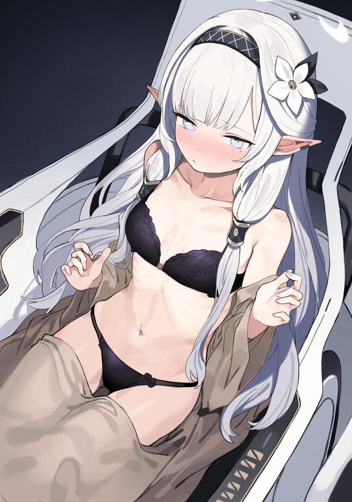 【二次】エッチで可愛いブラジャーを付けた女の子のエロ画像 Part５１