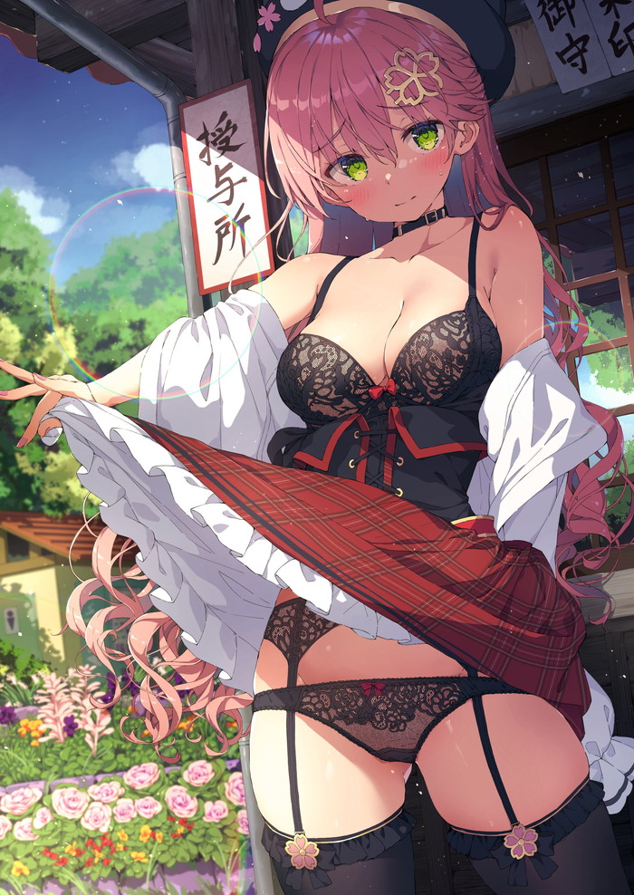 【二次】エッチで可愛いブラジャーを付けた女の子のエロ画像 Part５１