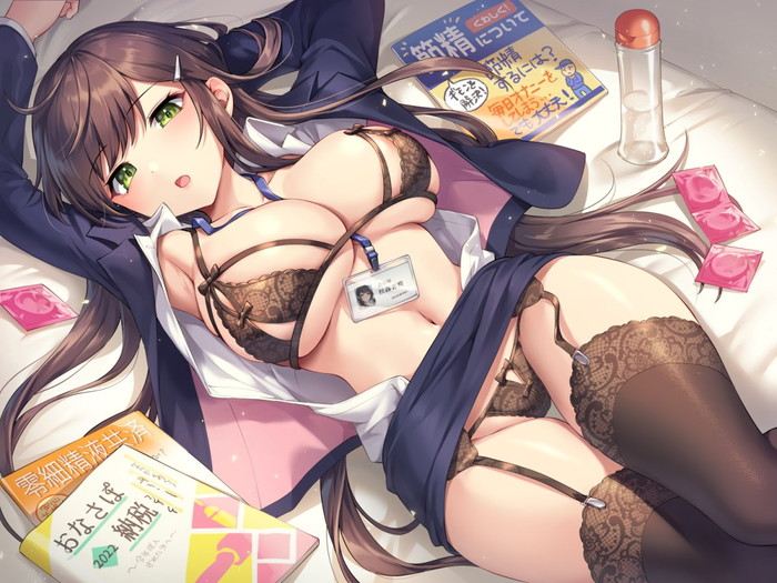 【二次】エッチで可愛いブラジャーを付けた女の子のエロ画像 Part５１