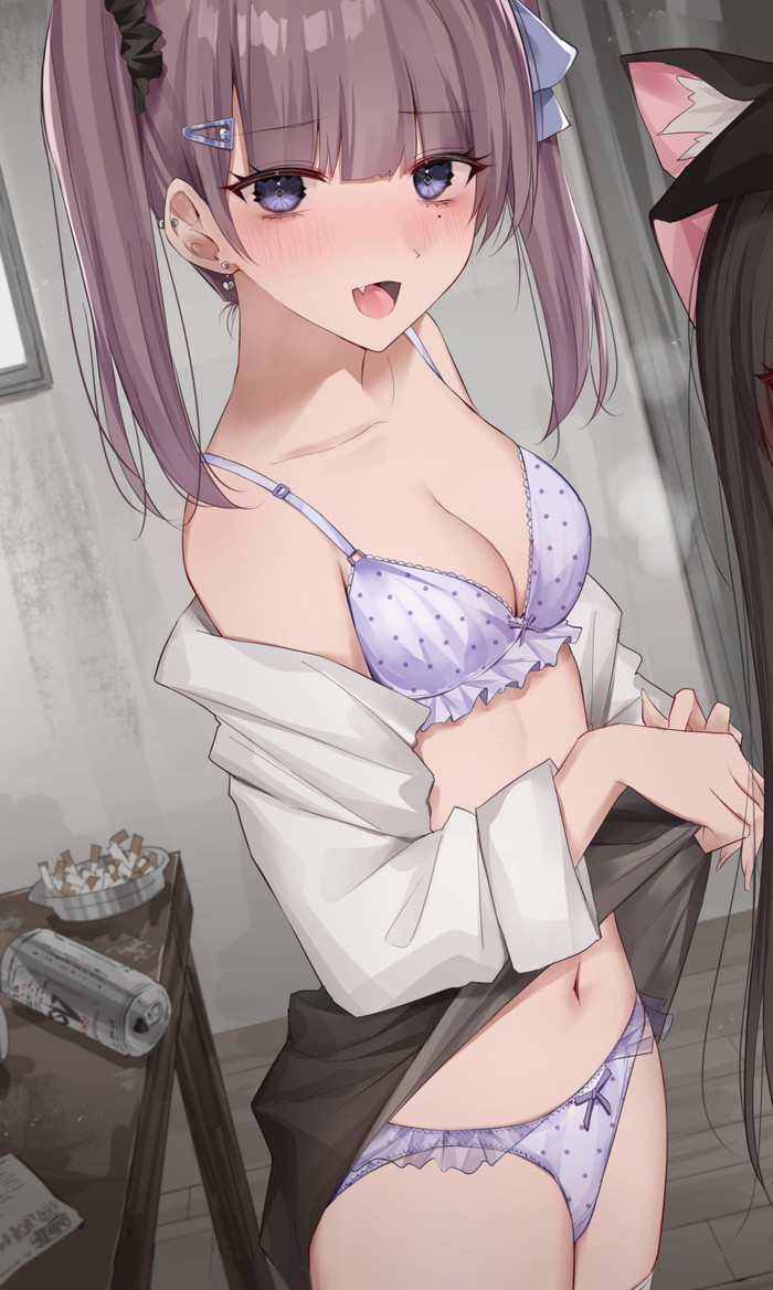 【二次】エッチで可愛いブラジャーを付けた女の子のエロ画像 Part５１