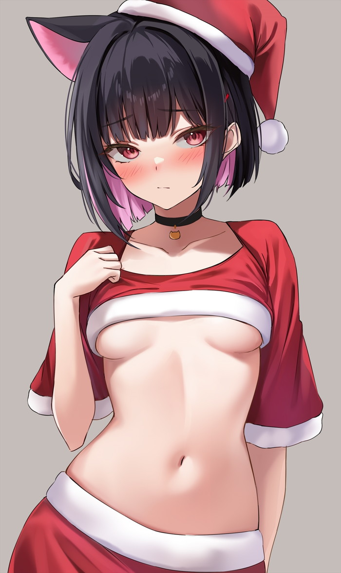 【二次】おっぱいの重みが伝わりそうな下乳、乳袋画像 Part３２