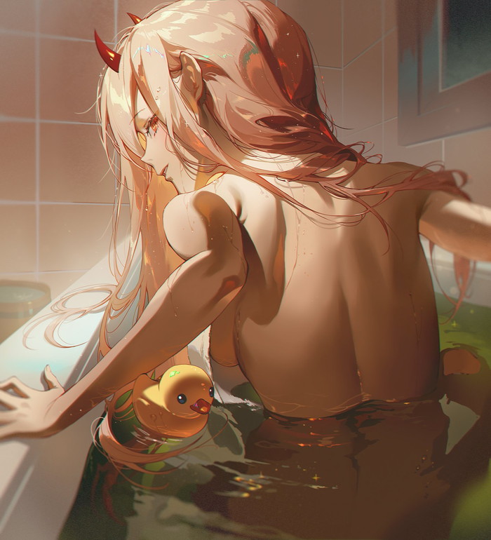 【二次】お風呂や温泉のエロ画像まとめ Part１９
