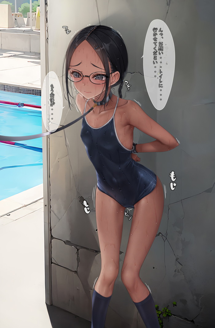 【二次】清楚、地味な見た目の女の子のエロ画像 Part４４