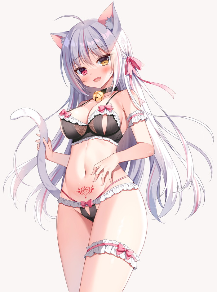 【二次】左右で瞳の色が違うオッドアイ少女のエロ、微エロ画像 Part１