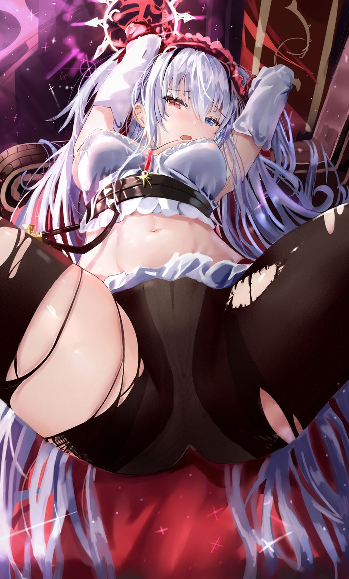 【二次】左右で瞳の色が違うオッドアイ少女のエロ、微エロ画像 Part１