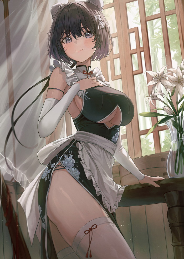 【二次】メイド服を着た女の子のエロ画像 Part５９