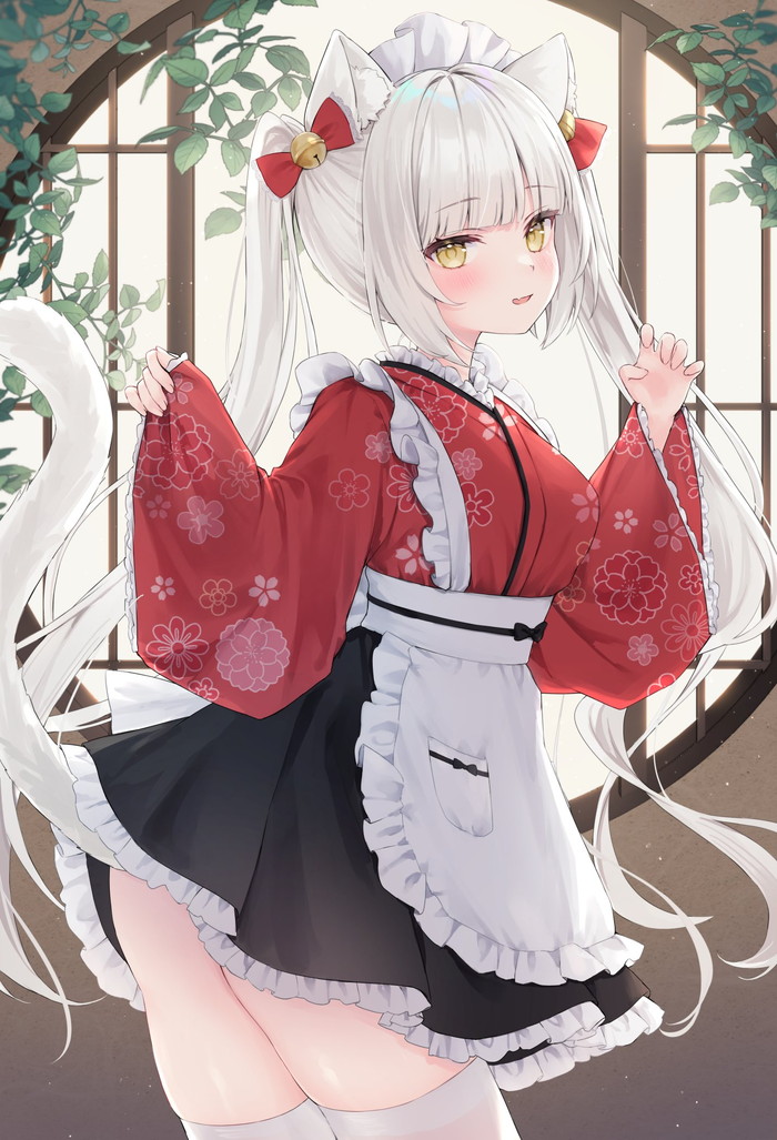 【二次】メイド服を着た女の子のエロ画像 Part５９