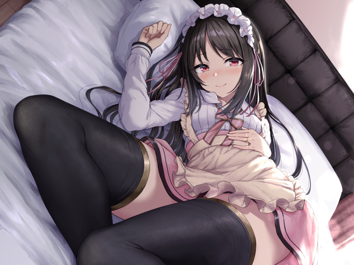 【二次】メイド服を着た女の子のエロ画像 Part５９