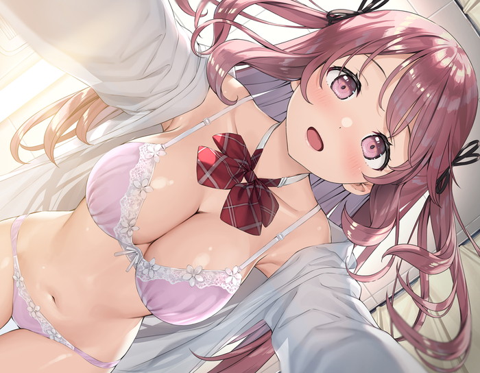 【二次】下からアングルの画像ってエロいよね Part９
