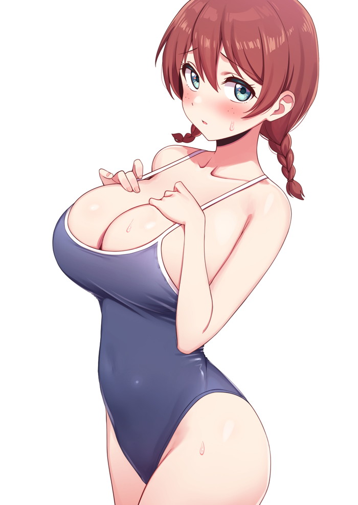【二次】三編みをした髪型の女の子 Part１１【エロ画像】
