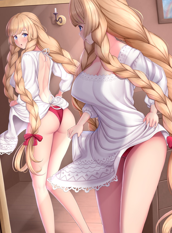 【二次】三編みをした髪型の女の子 Part１１【エロ画像】