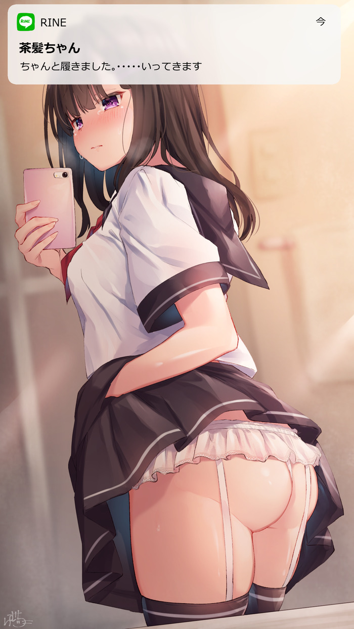 スケベな制服JK、JCたちのエロ画像まとめ Part７１