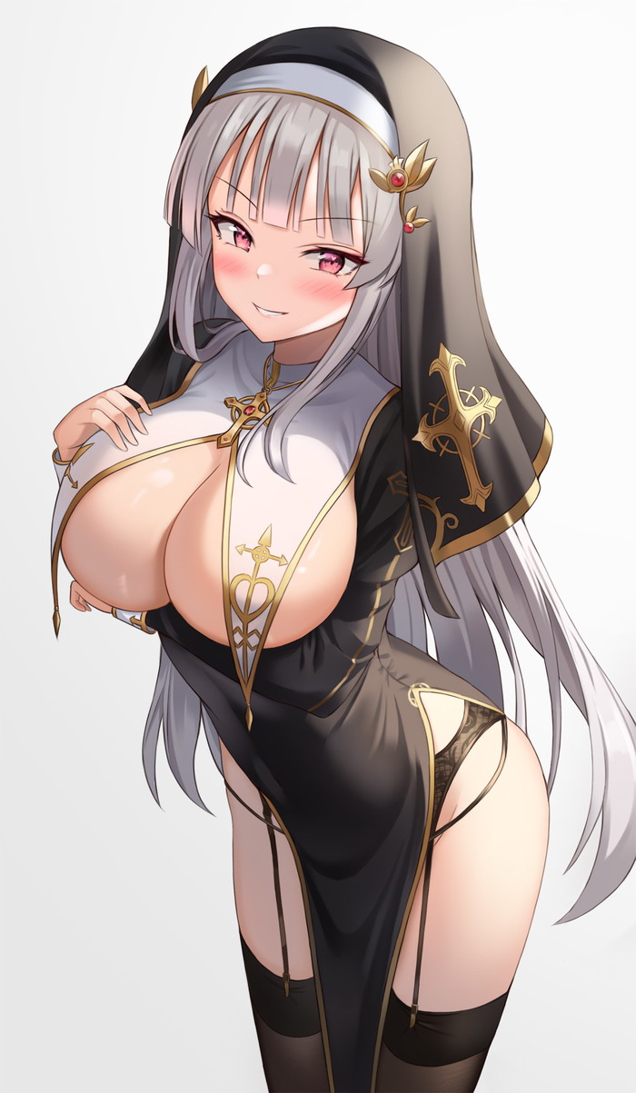 【二次】スケベなシスターのエロ画像まとめ Part１０