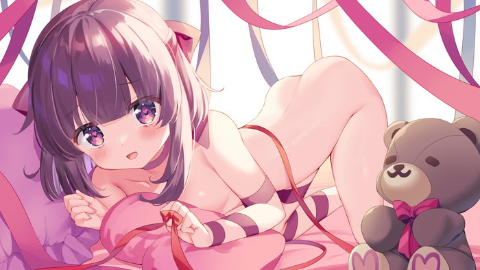 【二次】四つん這いの体勢になっている女の子のエロ画像 Part２２
