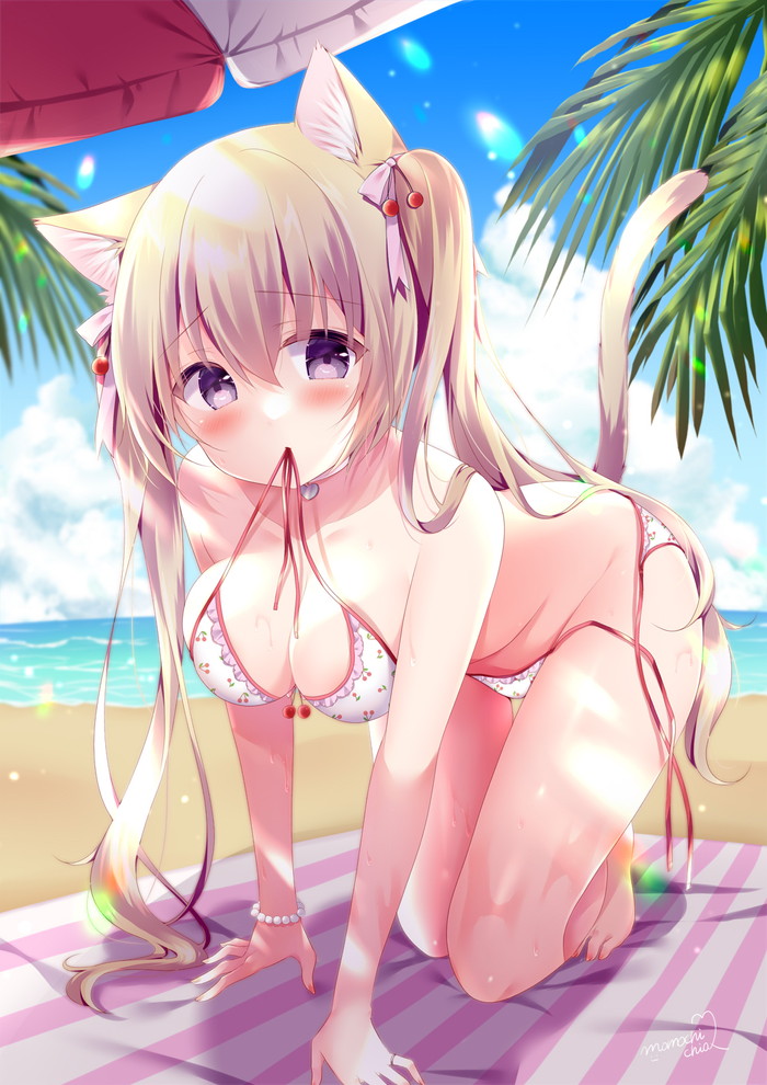 【二次】四つん這いの体勢になっている女の子のエロ画像 Part２２
