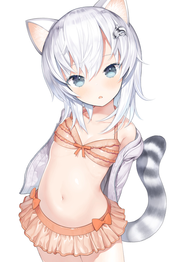 【二次】猫耳、狐耳などが生えたケモミミっ娘たちのエロ画像 Part８５
