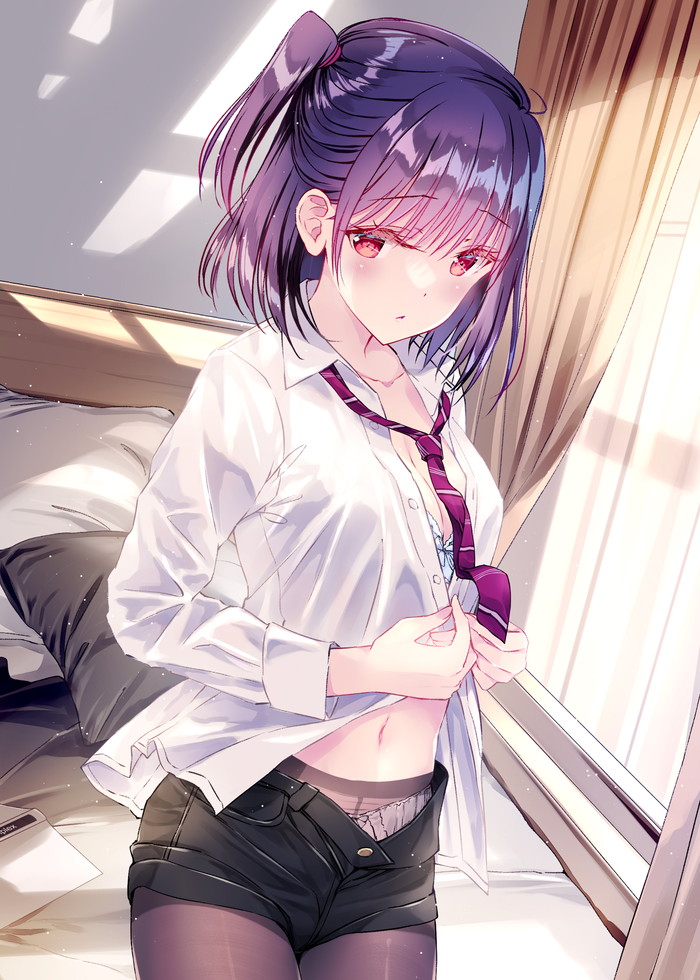 【二次】女の子が着替え中のエロ画像まとめ Part５