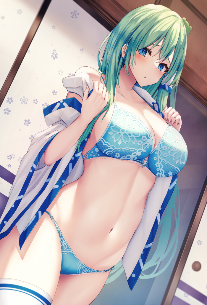 【二次】女の子が着替え中のエロ画像まとめ Part５