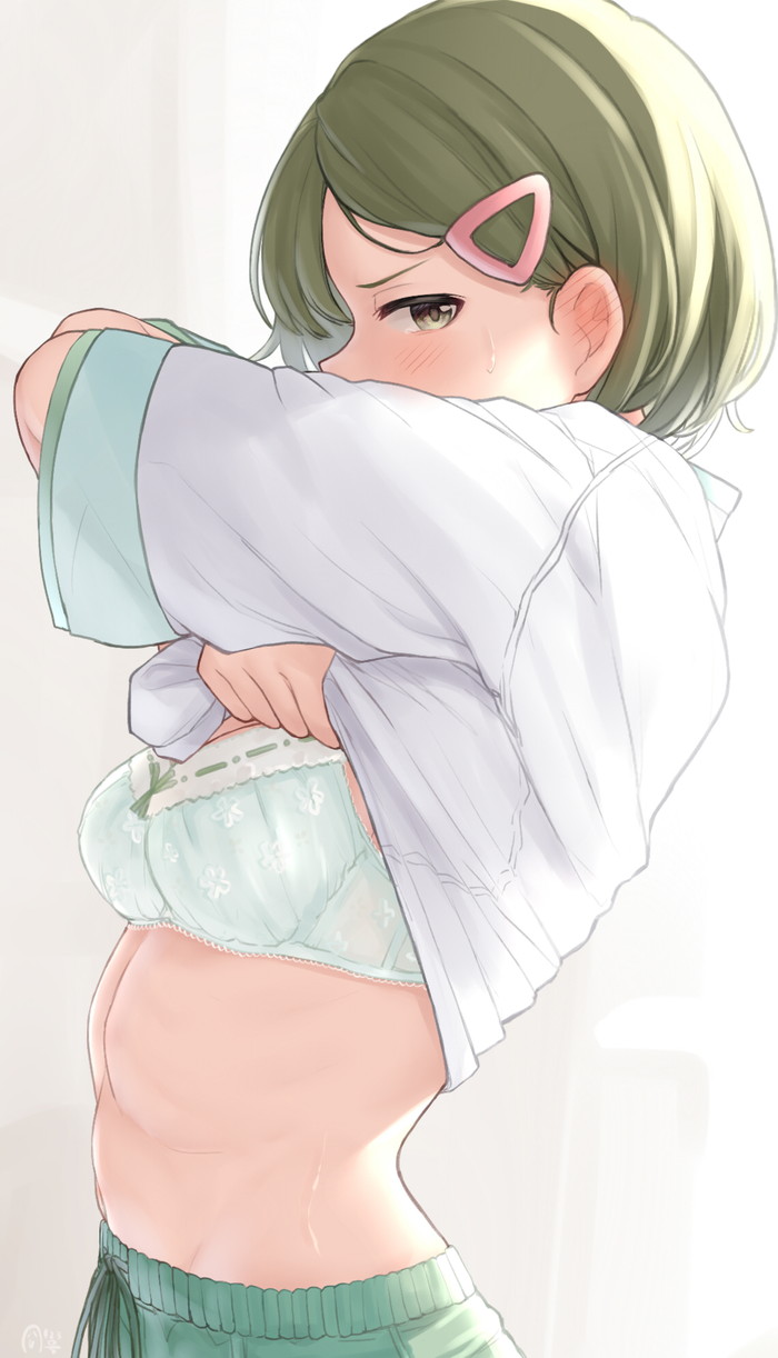 【二次】女の子が着替え中のエロ画像まとめ Part５