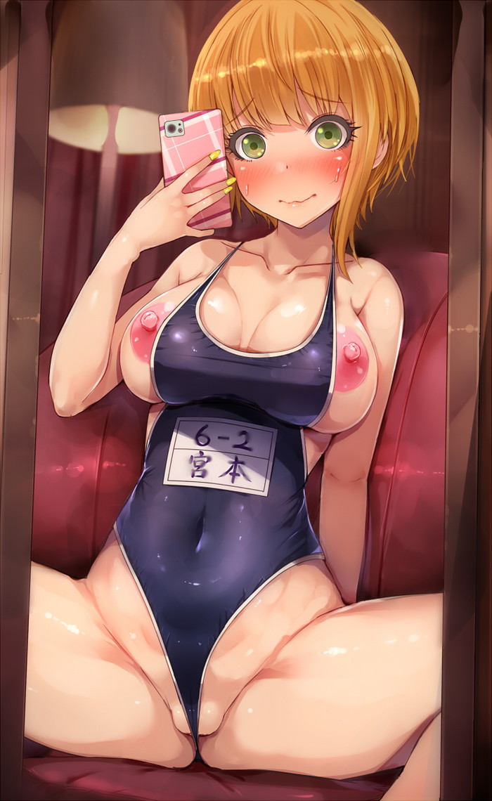 【二次】お尻やオマンコに食い込む衣服のエロ画像 Part７
