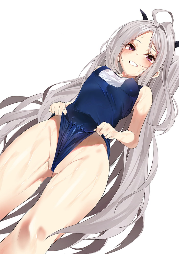陰部ギリギリのラインがそそる鼠径部の二次エロ画像 Part３９