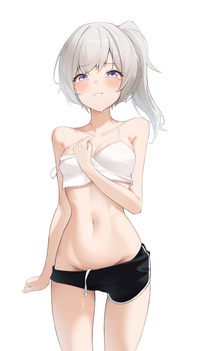 陰部ギリギリのラインがそそる鼠径部の二次エロ画像 Part３９