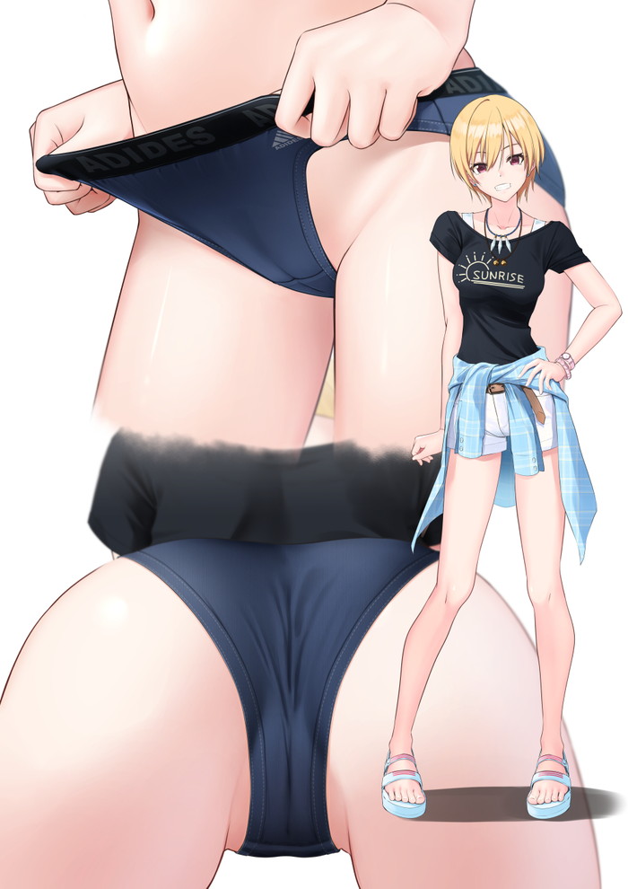 陰部ギリギリのラインがそそる鼠径部の二次エロ画像 Part３９
