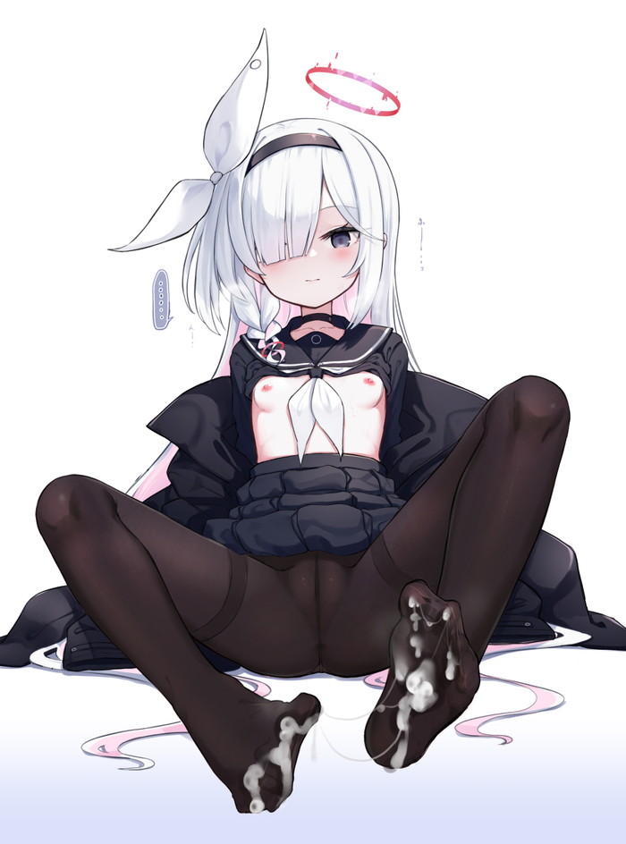 【二次】ぶっかけ＆顔射で体中精液まみれのエロ画像 Part５２