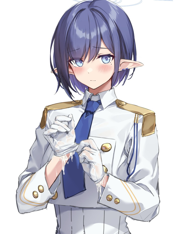 【二次】ぶっかけ＆顔射で体中精液まみれのエロ画像 Part５２