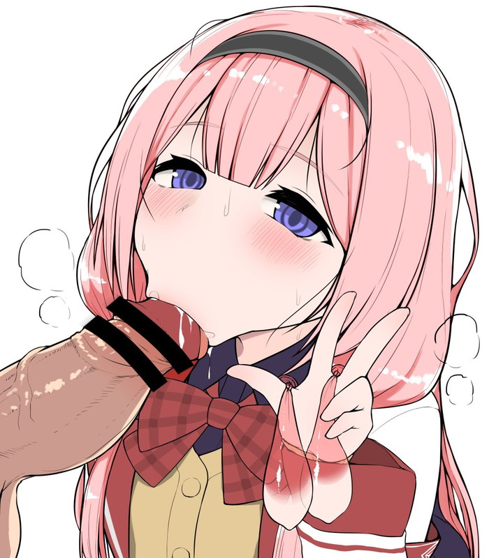 【二次】ピンク色の髪の女の子のエロ画像 Part４７